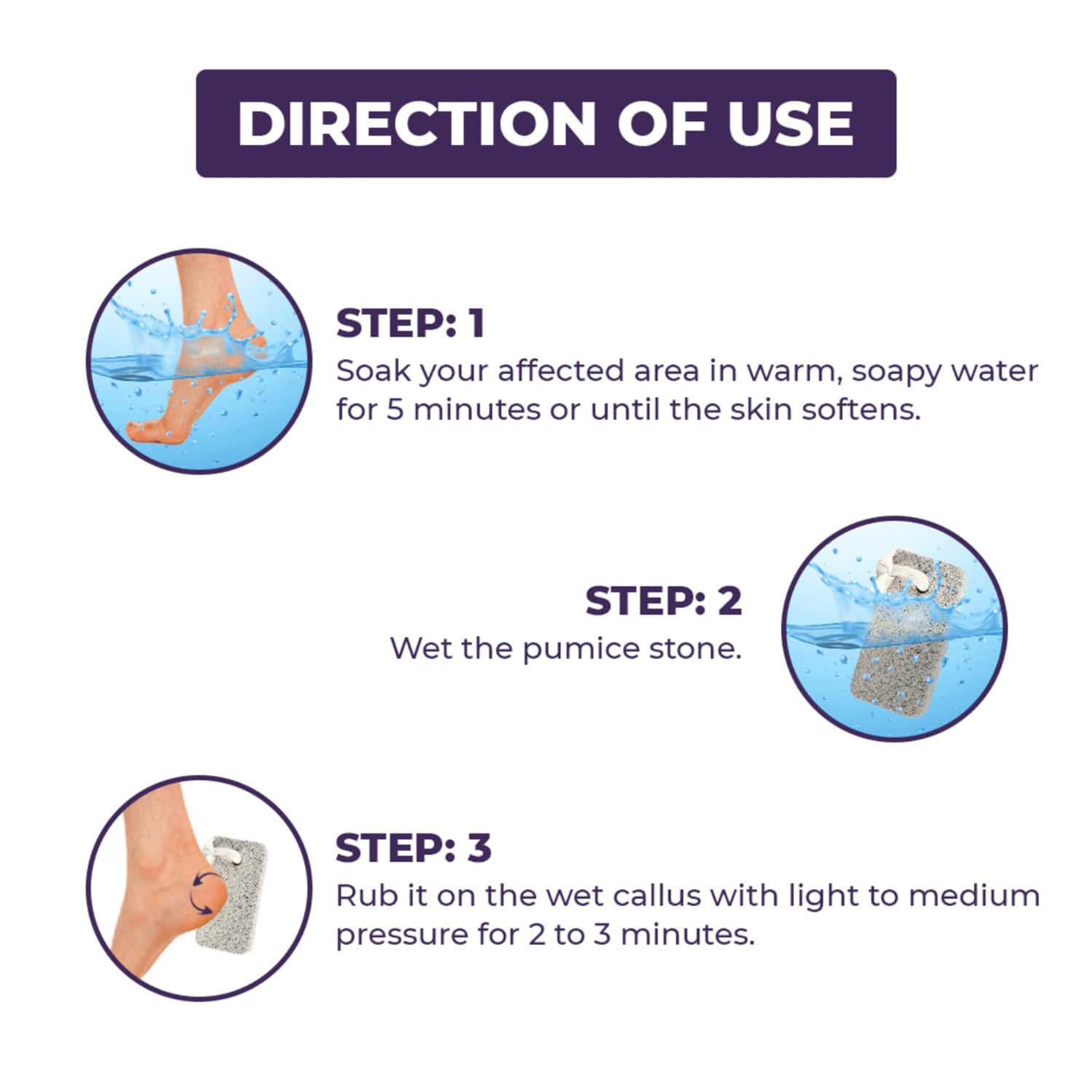 Buy SANFE SELFLY PUMICE STONE RECTANGULAR FOR HANDS ELBOWS AND KNEES 1 PIECE Online & Get Upto