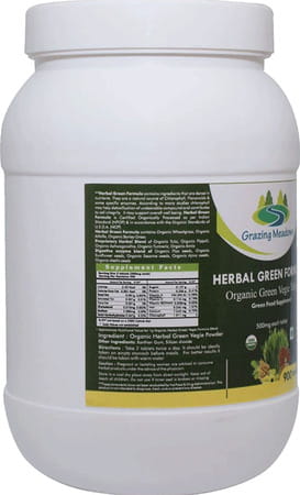 Grazing Meadows Ayurvedic Green Formula Green Food - 900 Tablets (Pack Of 2)