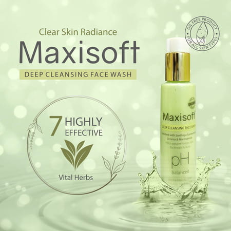 Maxisoft Deep Cleansing Face Wash (100 Ml - Pack Of 1)