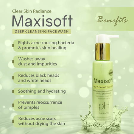 Maxisoft Deep Cleansing Face Wash (100 Ml - Pack Of 1)