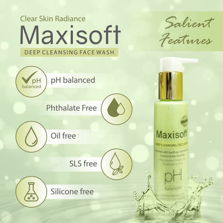 Maxisoft Deep Cleansing Face Wash (100 Ml - Pack Of 1)