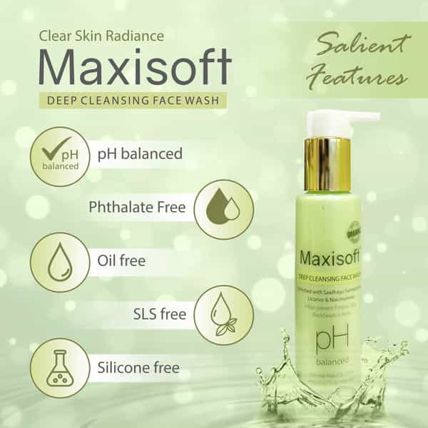 Maxisoft Deep Cleansing Face Wash (100 Ml - Pack Of 1)