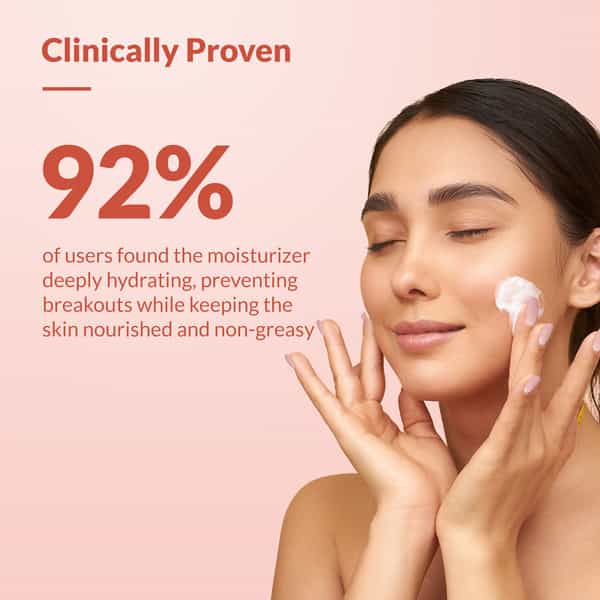 Fixderma Dewrav Acne Control & Oil Free | Moisturizer For Face | Glycolic Acid & Niacinamide | 50 Gm