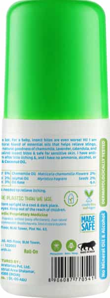 Mamaearth After Bite Lavander And Witchhazel Anti Mosquito Roll-On  Tube Of 40 Ml