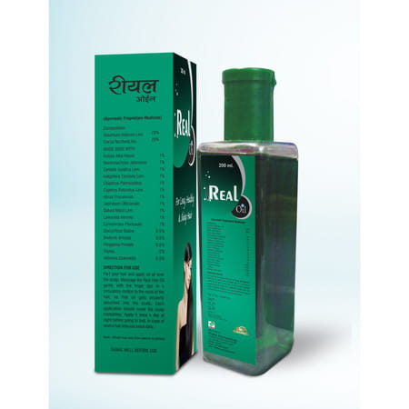 Prime Real Ayurvedic Hair Oil | Anti-Dandruff & Hair Fall Control | Shiny & Lustrous Hair 200 Ml