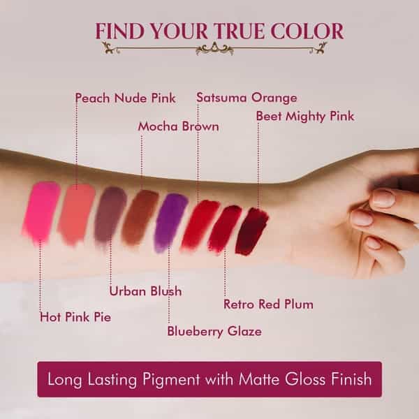 Tac - The Ayurveda Co. Lip & Cheek Tint Blush With Beetroot Cocoa Coconut & Olive Oil - 10 Gm