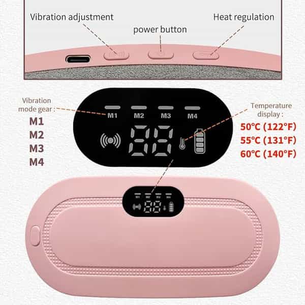 Auditech Wearable Massager For Menstrual Cramps Relief