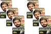 Bigen Men's Beard Color Dark Brown B103 40G (Pack Of 6)