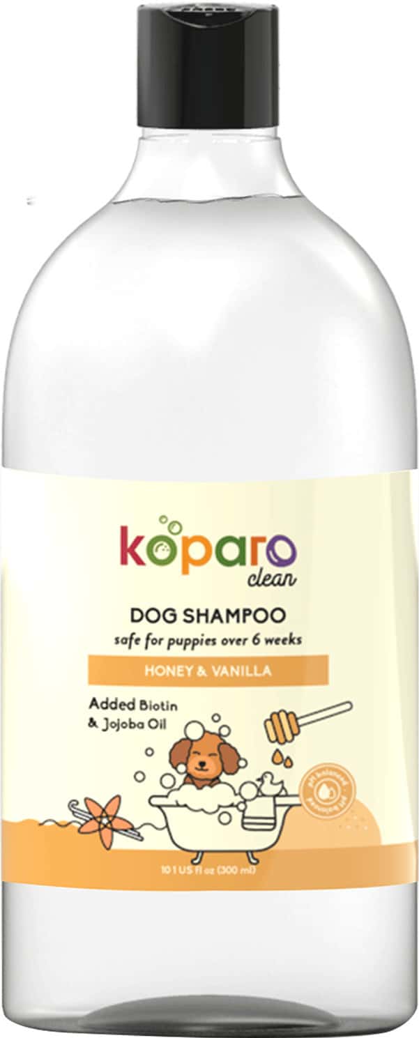 Koparo Dog Shampoo Fragrance - Honey And Vanilla | Skin Health Nourishing Hair & Shiny Body - 300 Ml