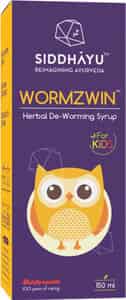 Siddhayu Wormzwin (by Baidyanath) Deworming Syrup For Kids 150 Ml (pack Of 2)