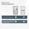 Miduty Leaky Gut Support - L-Glutamine - Acidity - Bloating - Digestion - Probiotic - 300G