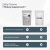 Miduty Leaky Gut Support - L-Glutamine - Acidity - Bloating - Digestion - Probiotic - 300G