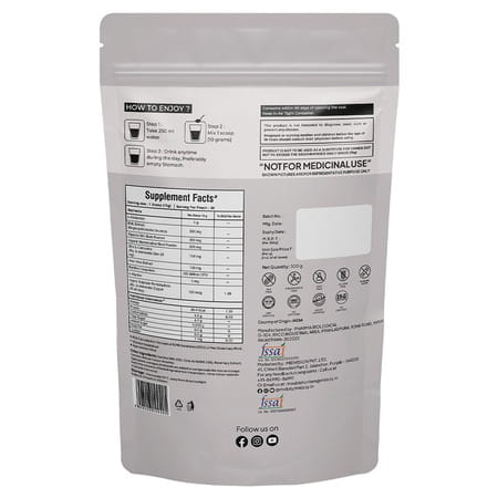 Miduty Leaky Gut Support - L-Glutamine - Acidity - Bloating - Digestion - Probiotic - 300g