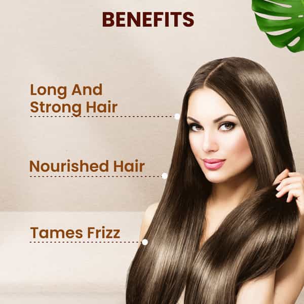 Health Veda Organics Moroccan Argan Hair Oil For Long | Strong & Shiny Hair (200 Ml)