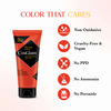 Cosglam Semi Permanent Hair Color | No Peroxide | Ammonia Free Hair Colour 33 Vibrant Orange - 120Gm