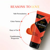 Cosglam Semi Permanent Hair Color | No Peroxide | Ammonia Free Hair Colour 33 Vibrant Orange - 120Gm