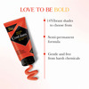 Cosglam Semi Permanent Hair Color | No Peroxide | Ammonia Free Hair Colour 33 Vibrant Orange - 120Gm