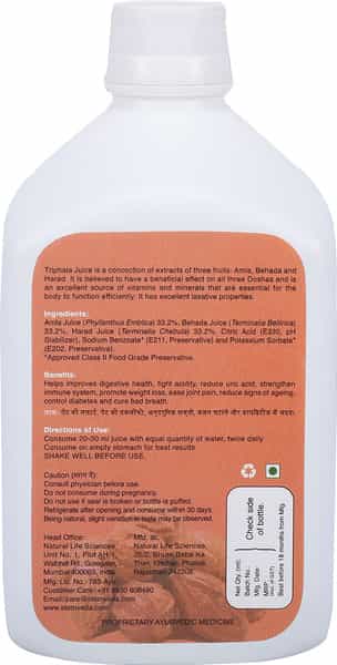 Stemveda Triphala Digestive Aid 1000 Ml