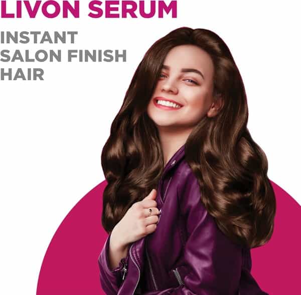 Livon Hair Serum Spray For Smooth Frizz Free & Glossy Hair On The Go 100 Ml