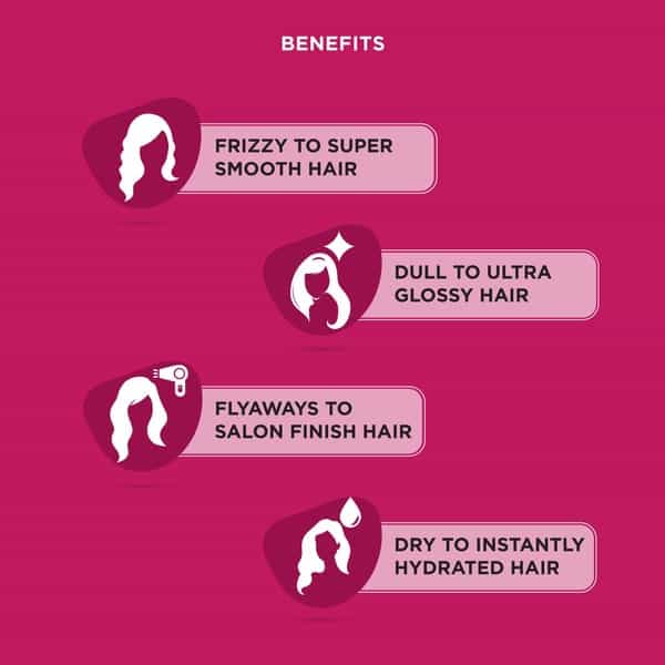 Livon Hair Serum Spray For Smooth Frizz Free & Glossy Hair On The Go 100 Ml