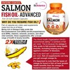 St.botanica Salmon Fish Oil 1000Mg Advanced Double Strength 660Mg Omega 3 -V60 Softgels