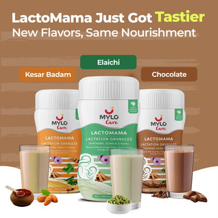 Mylo Lactomama Granules – Lactation Supplement 300G (Pack Of 1, Chocolate)