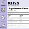 Briyo Supplements- Orthomax -Calcium + Vitamin D3 Dietary Supplement For Bone & Joint -60 Softgels