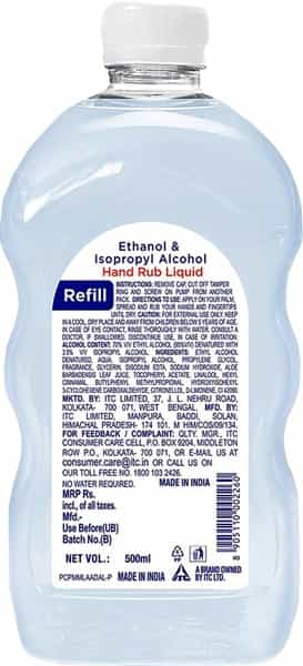 Savlon Hygienic Hand Rub 500Ml Refill