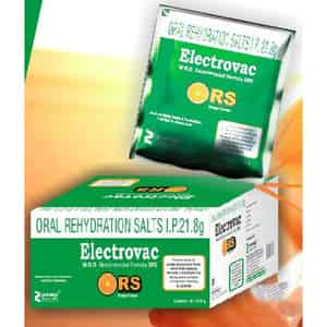 Electrovac Ors | Orange Flavour | Sachet 21.8 Gm