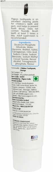 Pigeon Children Toothpaste Orange - 45 Gms