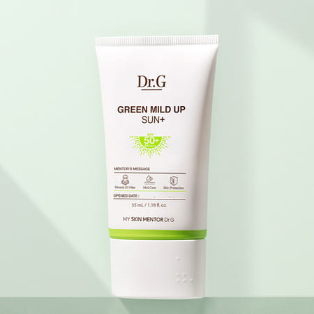 Dr.G Green Mild Up Sun+ Spf50+ Pa++++ - Verified Uv Blocking Effect - Green Mild Up Sun+ | 50ml
