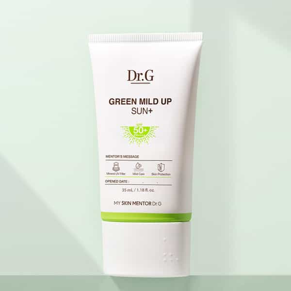 Dr.g Green Mild Up Sun+ Spf50+ Pa++++ - Verified Uv Blocking Effect - Green Mild Up Sun+ | 50Ml