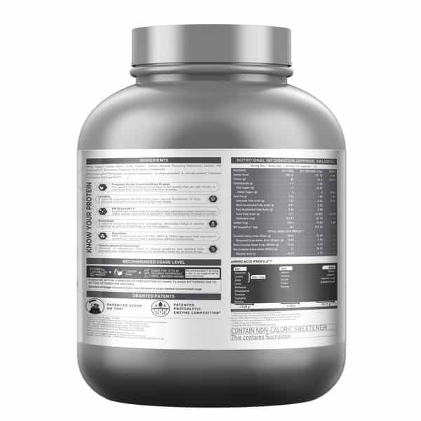 Muscleblaze Biozyme Iso-Zero | Low Carb Whey Protein Isolate (Swiss Chocolate Hazelnut | 2Kg)
