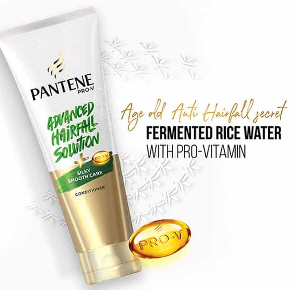 Pantene Pro-V Advanced Hair Fall Solution+ Conditioner Silky Smooth Care 180 Ml