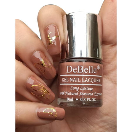 Debelle Gel Nail Polish Combo Set Of 5 Toffee Rose 40ml (8ml Each) Gift For Women