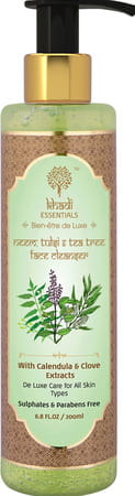 Khadi Essentials Neem Tulsi & Tea Tree Foaming Face Wash For Anti Acne & Blemishes - 100 Ml