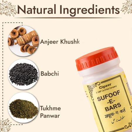 Cipzer Safoof Bars 50gm | Herbal Powder For Skin Problems| Acne| Itching & Blood Purification