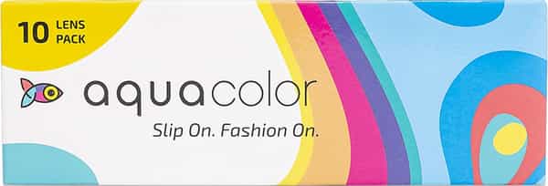 Aquacolor Icy Blue Daily Disposable Color Lenses (10 Lens /Box /Plano ) (0)