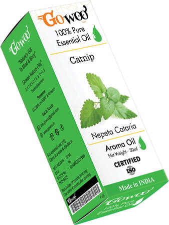 Go Woo 100% Pure Catnip Oil Virgin & Undiluted 30 Ml