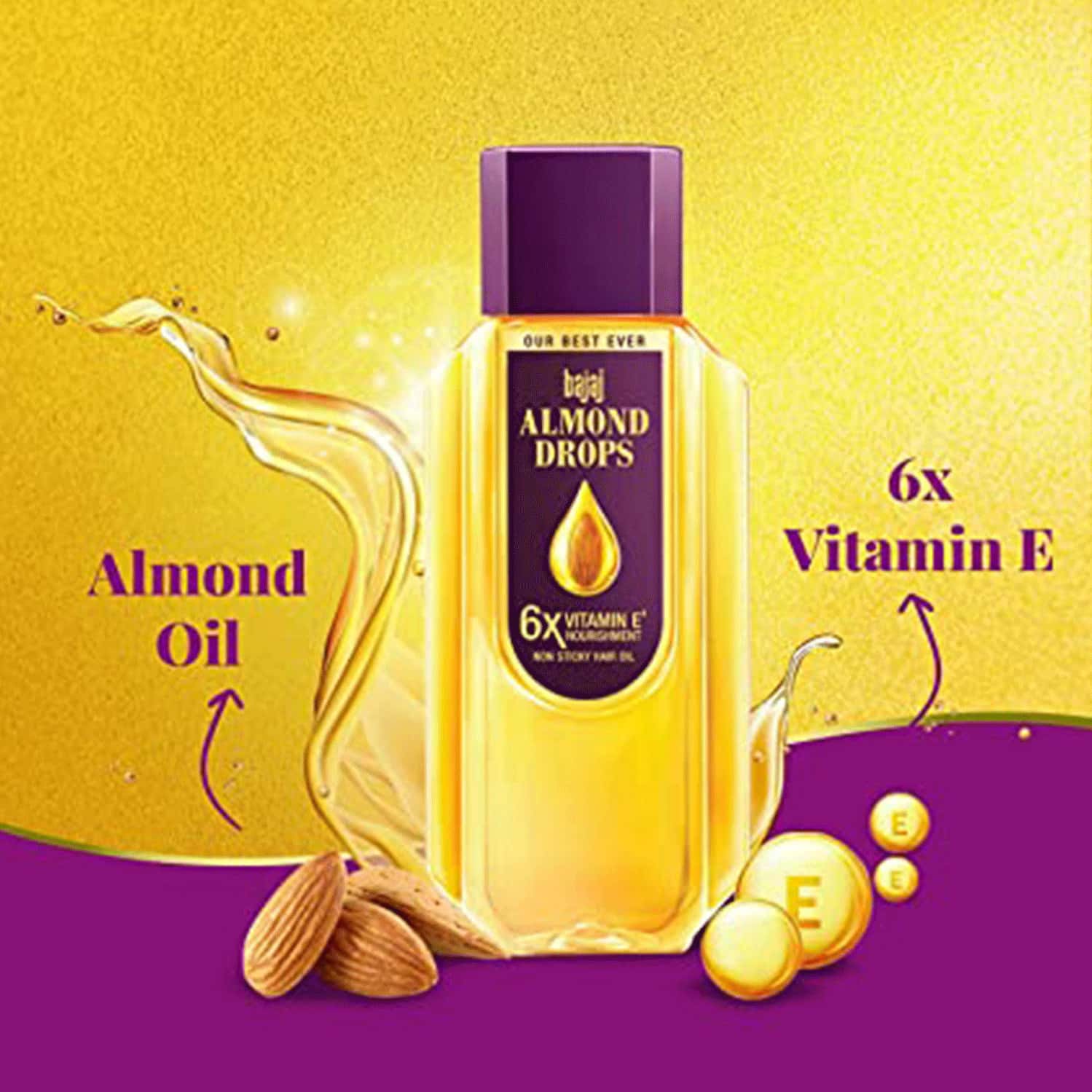 Buy BAJAJ ALMOND DROPS HAIR OIL 475ML Online & Get Upto 60 OFF at
