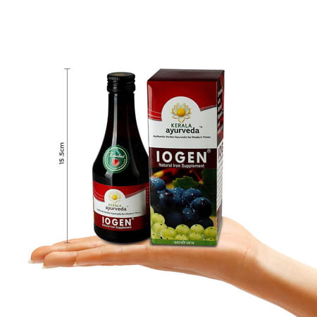 Kerala Ayurveda Iogen Iron Syrup 200 Ml | Helps Improve Hemoglobin Levels & For Daily Energy