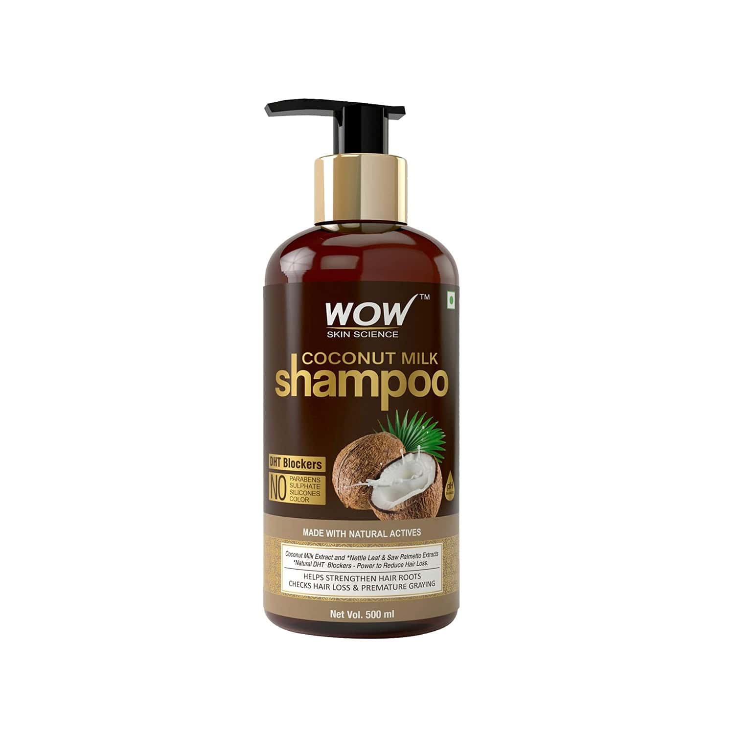 Buy Wow Skin Science Coconut Milk Shampoo 500 Ml Online & Get Upto 60 OFF at PharmEasy