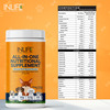 Inlife Nutritional Meal Mix Powder For Dogs Cats And Pets | Pet Protein Supplement - 500G (Mango)