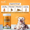 Inlife Nutritional Meal Mix Powder For Dogs Cats And Pets | Pet Protein Supplement - 500G (Mango)