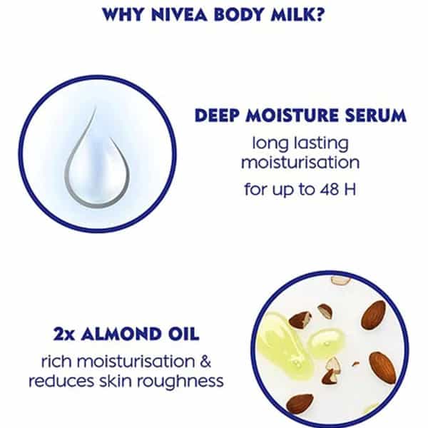 Nivea Nourishing Body Milk Lotion 5 In 1 Complete Care - Bottle Of 400Ml