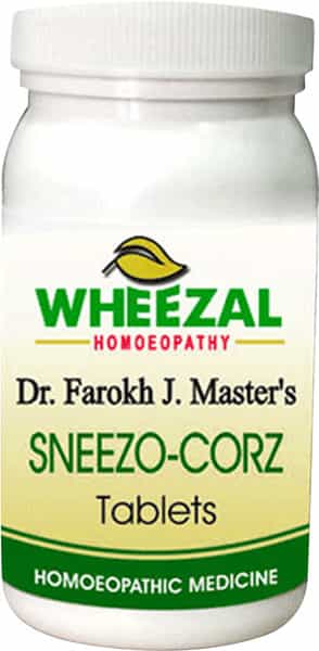 Wheezal Sneezo Corz 550 Mg Tablet 75