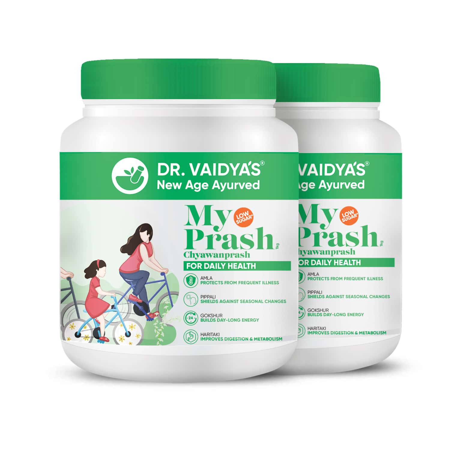 Dr. Vaidya'S My Prash Chyawanprash For Daily Health-1 Kg (Pack Of 2)