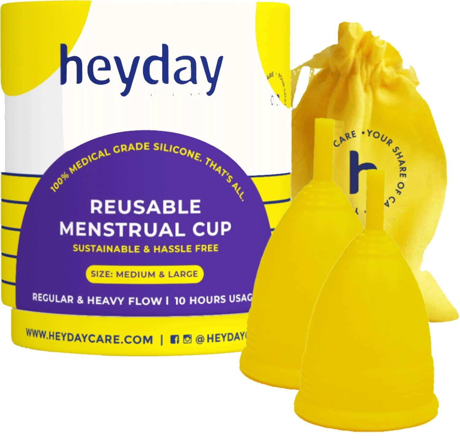 Buy GYNOCUP REUSABLE MENSTRUAL CUP FOR WOMEN WITH WASH 100MLMEDIUM