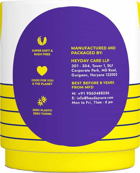 Heyday Reusable Medium + Heyday Large Menstrual Cup Combo (1 Cup | Regular + Heavy Flow)