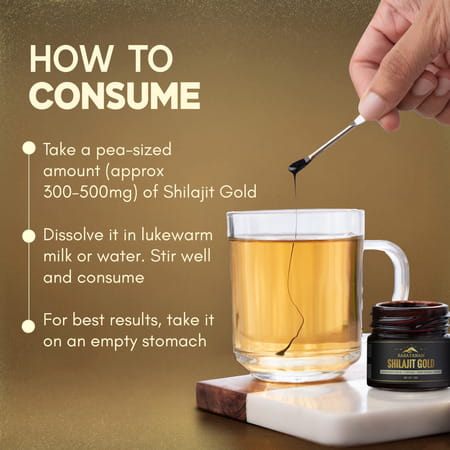 Rasayanam Shilajit Gold Resin|75% Fulvic Acid + Ksm - 66 For Strength & Recovery| 20g Pack Of 1